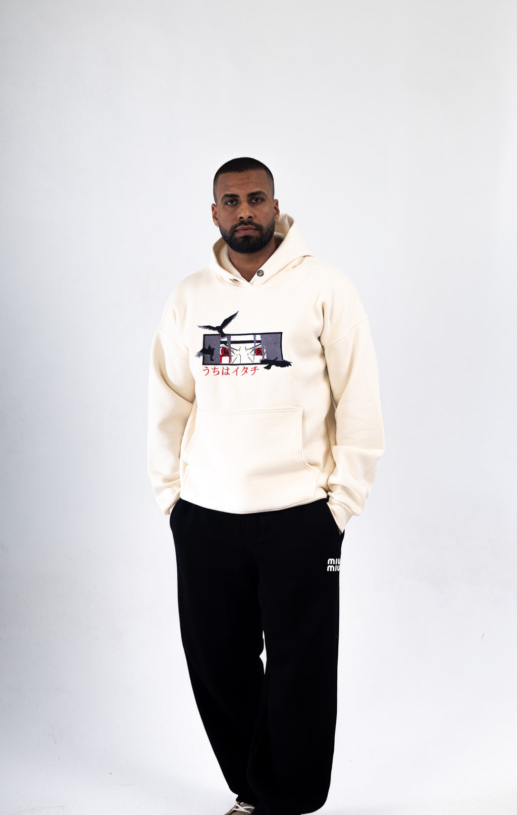 Madara Uchiha Embroidered Hoodie