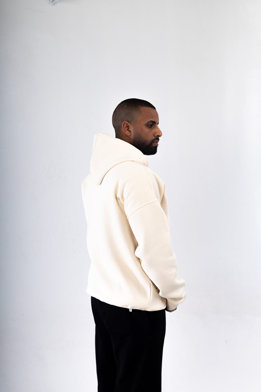 Wave Embroidered Hoodie