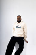 Wave Embroidered Hoodie