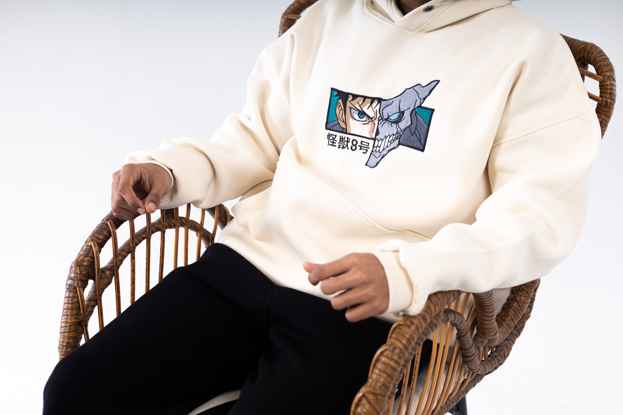 Kaiju No 8 Embroidered Hoodie