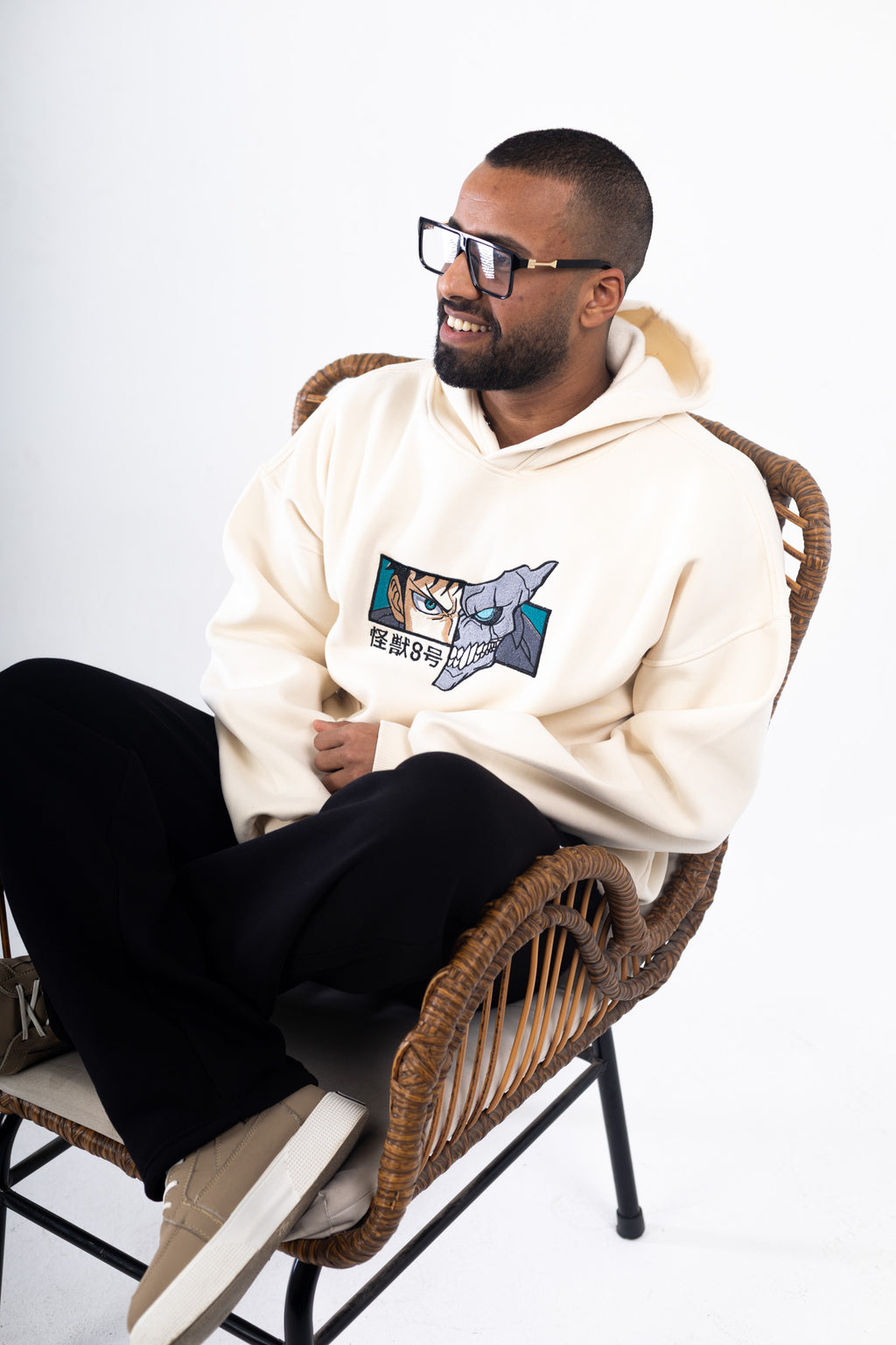 Kaiju No 8 Embroidered Hoodie