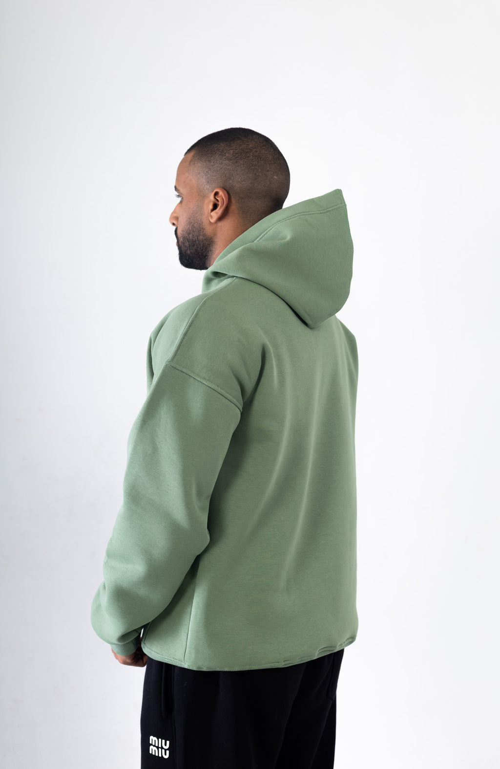 Wave Embroidered Hoodie