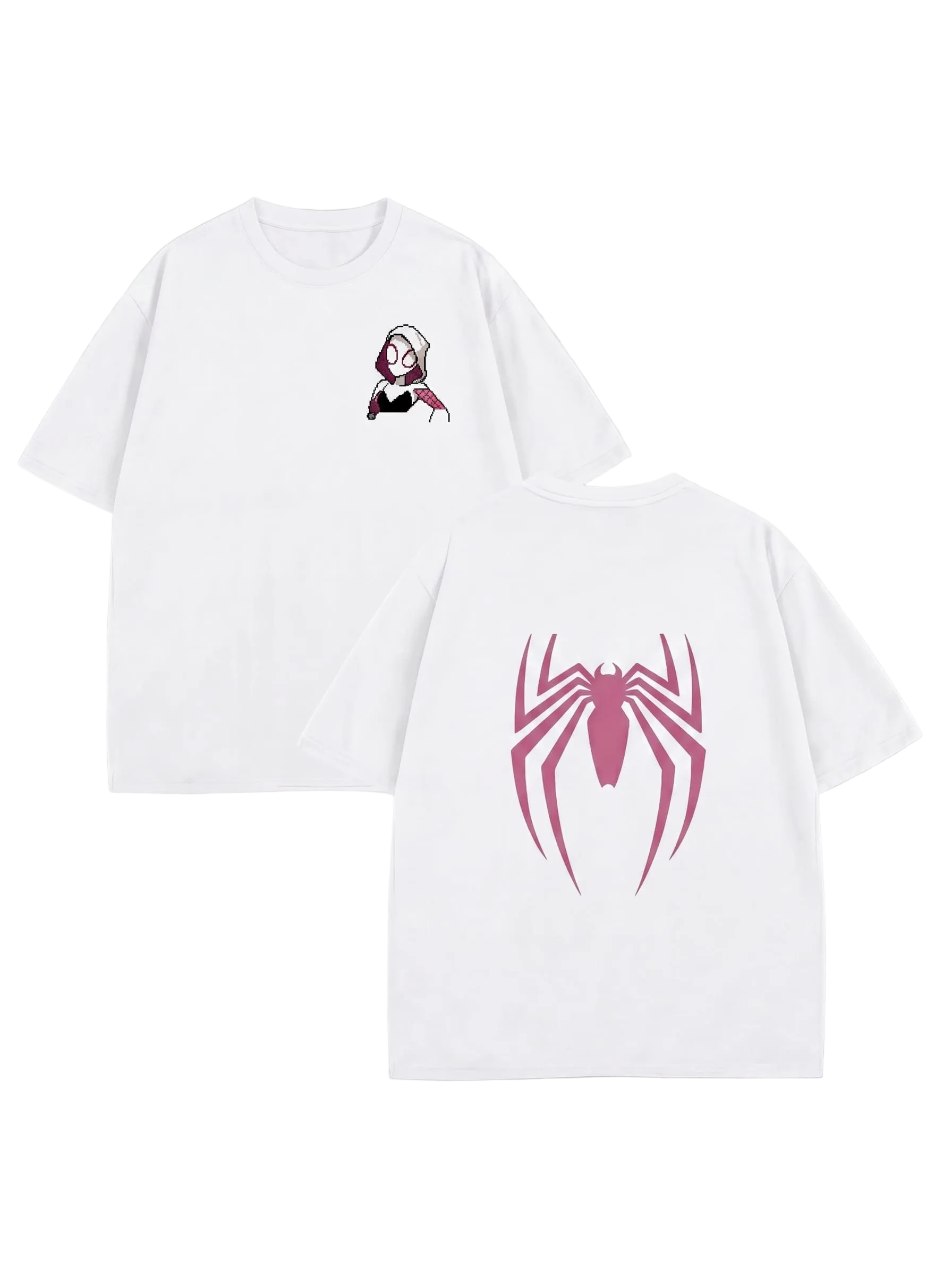 Spider-women pixel T-shirt