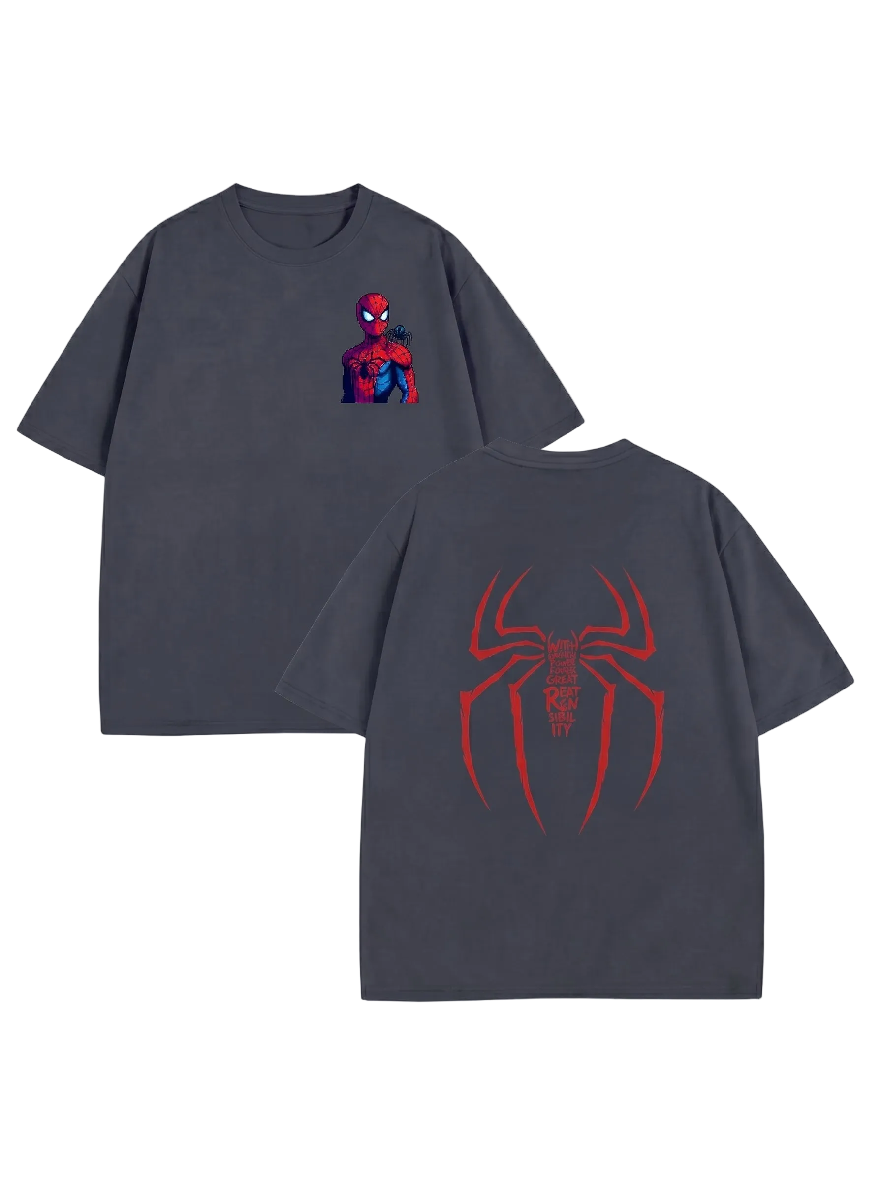 Spider-man pixel T-shirt