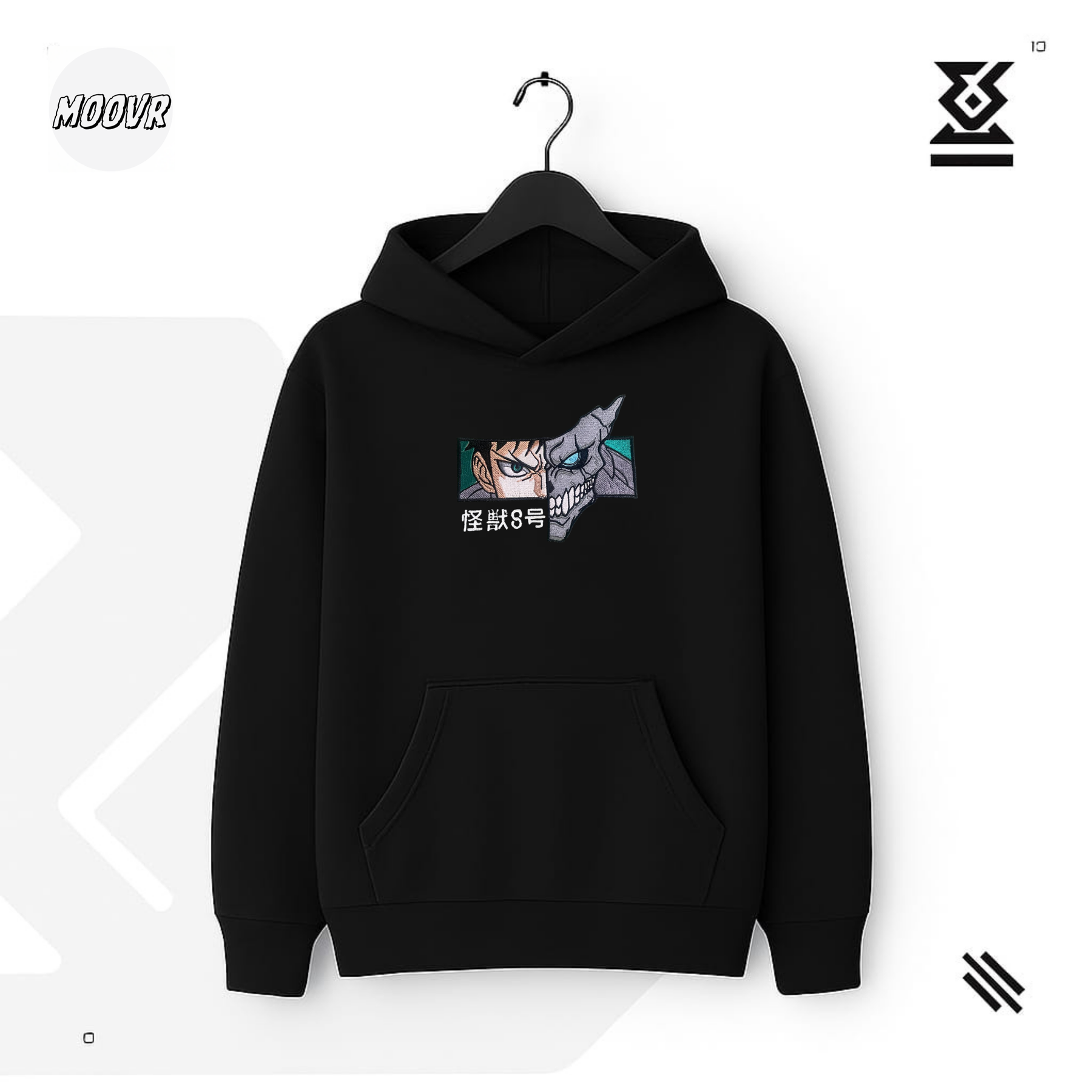 Kaiju No 8 Embroidered Hoodie